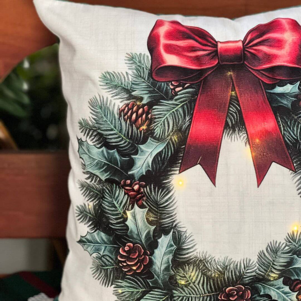 Almofadas com Luzes de LED – Kit 4 Unidades (43x43cm) | Casa Cuco