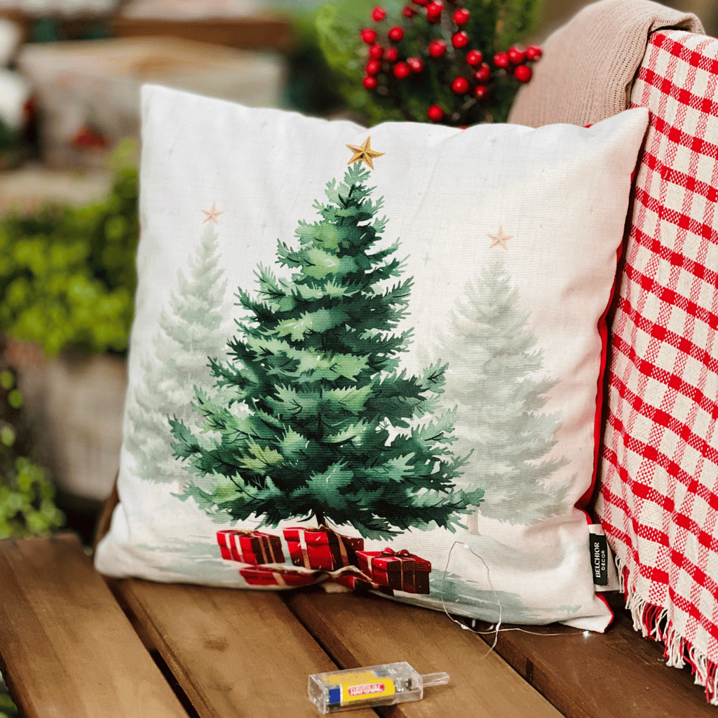 Almofadas com Luzes de LED – Kit 4 Unidades (43x43cm) | Casa Cuco