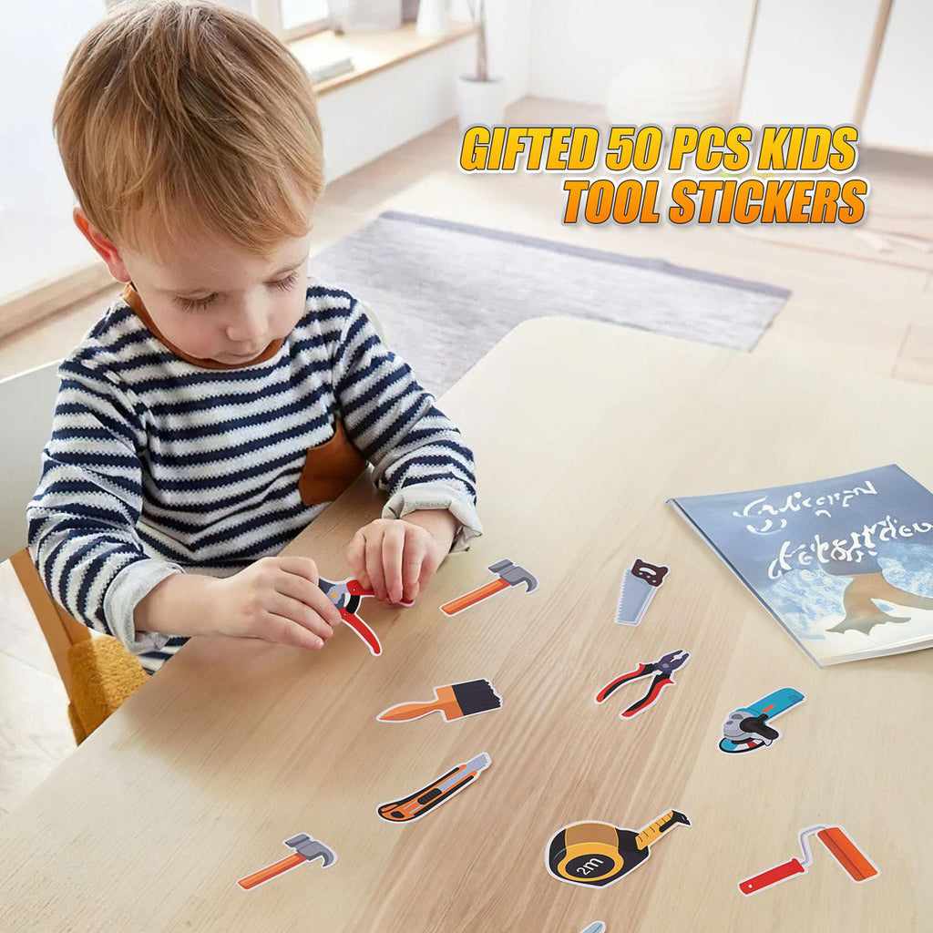 Banco De Ferramentas Para Crianças Deshara Com 138 Peças, Fu