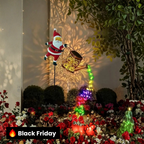 [Compre 1 Leve 2] - Papai Noel Regador iluminado + Brinde!