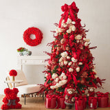 Árvore de Natal Decorada “Red Bears”