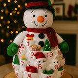 Boneco de Neve em Crochê 20cm