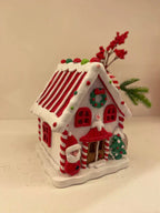 CASINHA RESINA NATAL 14Cm - Pré Venda