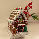 CASINHA RESINA NATAL 14CM - Pré Venda