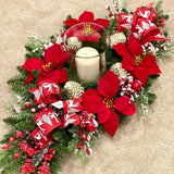 Arranjo de Mesa Natalino Flowers 40cm