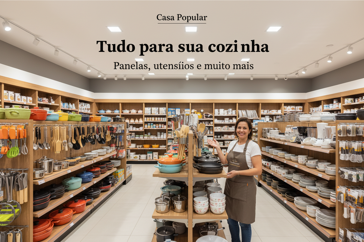 Banner Casa Popular - Cozinha