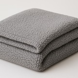 Manta Sherpa Cinza 150x200cm - Super Macia