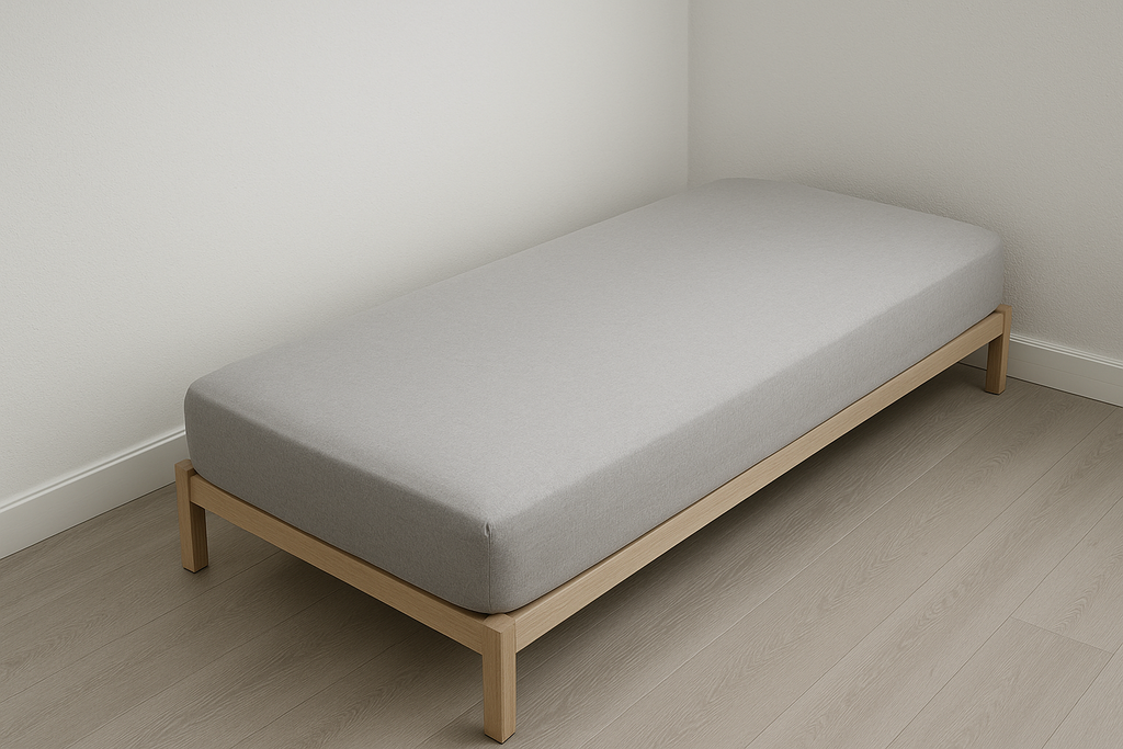 Lençol Solteiro na Cama