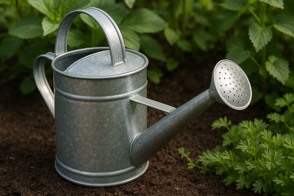 Regador Metal - Detalhe Crivo