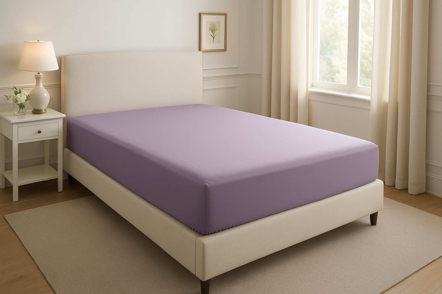 Lençol Queen Lavanda - Principal