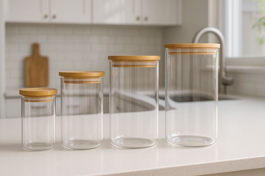 Potes Herméticos - Vista Frontal