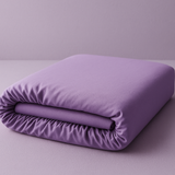 Lençol de Elástico Queen Lavanda Algodão - 158x198cm