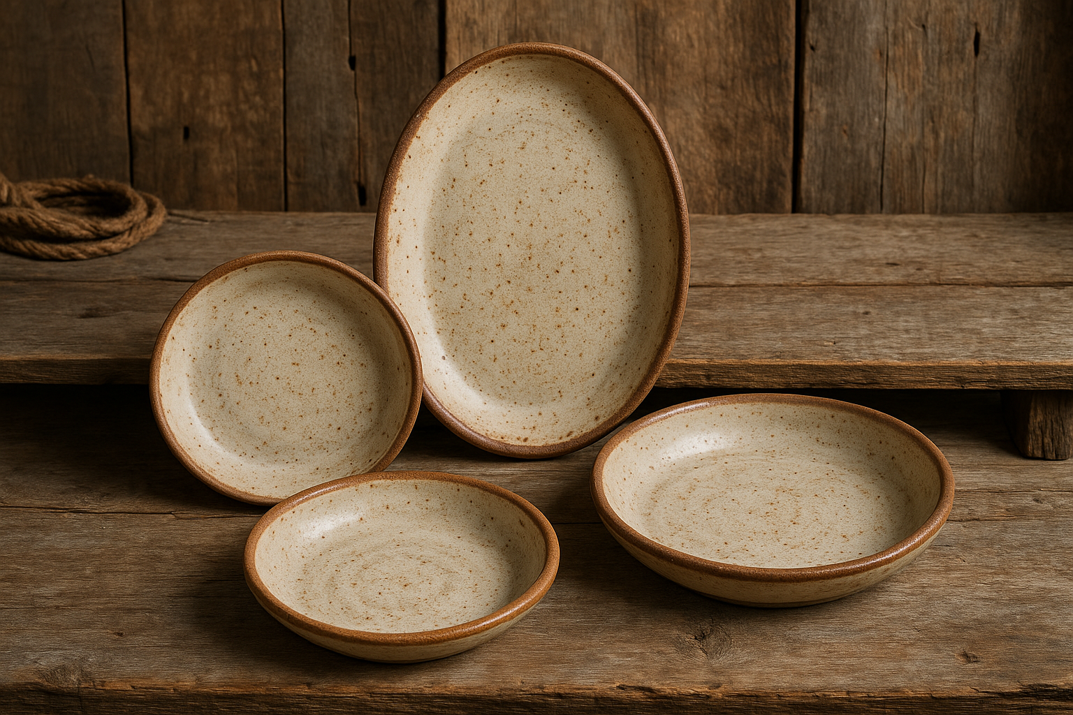 Conjunto Artesanal Completo